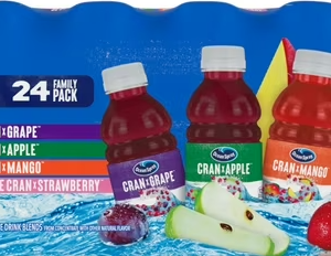 Ocean Spray Cranberry Juice Family Pack, (10 fl. oz., 24 pk)