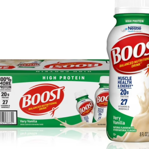 BOOST 20g High Protein Nutritional Drink, Very Vanilla 8 fl. oz., 28 ct.