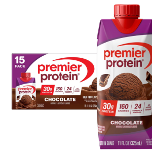 Premier Protein 30g High Protein Shake, Chocolate, 11 fl. oz., 15 pk.
