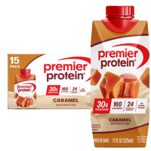 Premier Protein 30g High Protein Shake, Caramel 11 fl. oz., 15 pk.