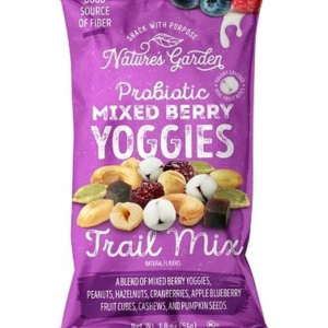 Nature's Garden Probiotic Mixed Berry Yoggies Trail Mix (1oz)