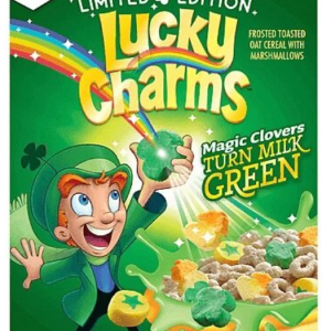Lucky Charms Cereal,Magic Clovers., 7oz