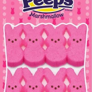 Peeps Marshmallow Candy Bunnies - Pink: 12-Piece 4.5oz